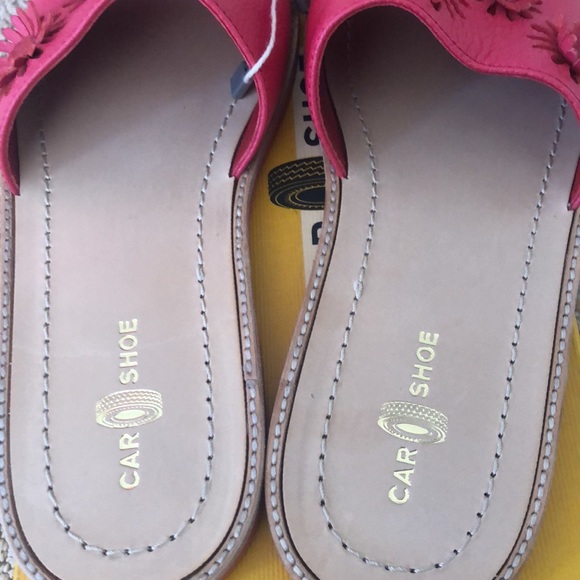 Carshoe leather flat NWT - Picture 7 of 9